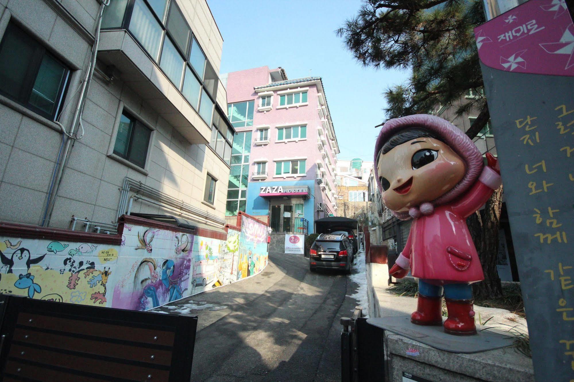 Zaza Backpackers hostel Seoul Exterior foto